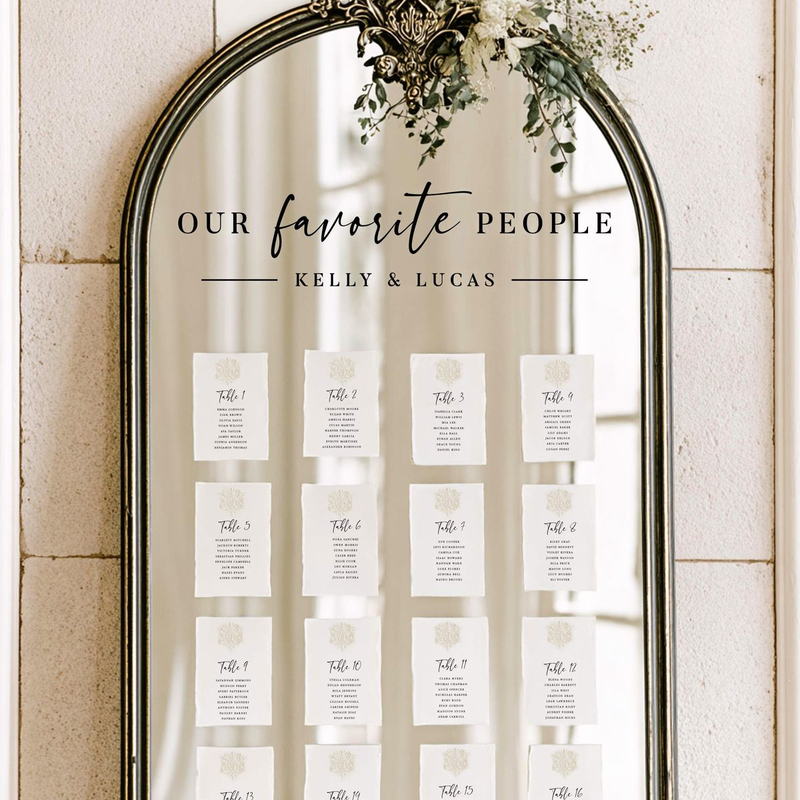 Custom Seating Chart